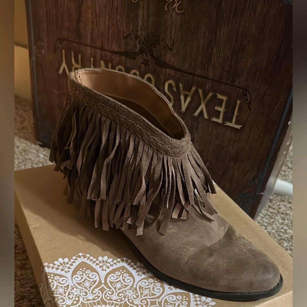 Fringe Booties